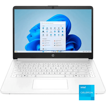 HP 14” HD Laptop, Intel Celeron N4500, 4GB RAM, 64GB eMMC, Windows 11 Home in S Mode, 1 Year Microsoft 365 included