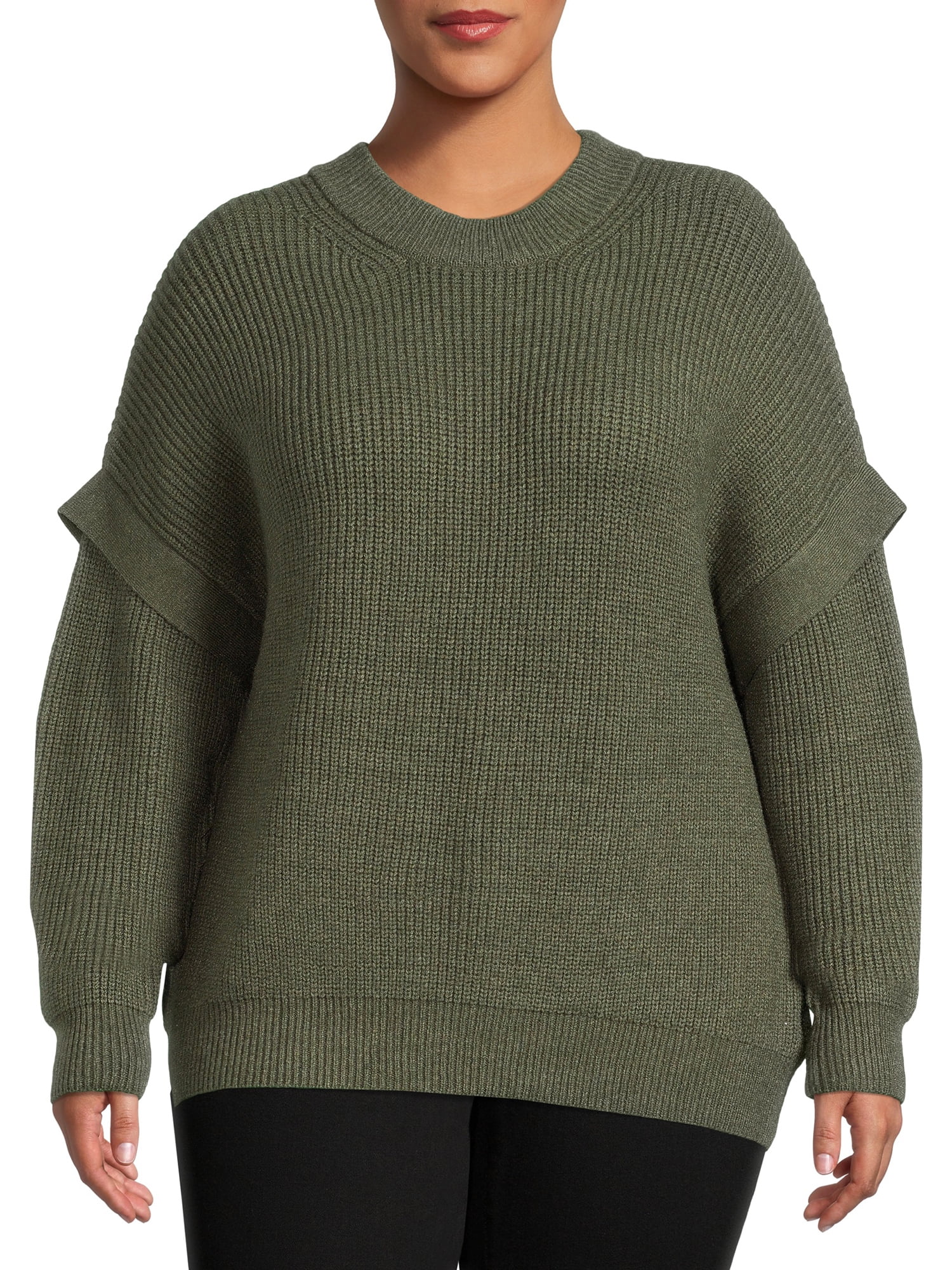 Terra \u0026 Sky Long Sleeve Pullover Mock 