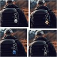 thumbnail image 3 of LLavero de coche espacial creativo para hombre, anillo de cadena para mochila de oficina, monedero, llaveros con dijes, regalos geniales, 3 of 3