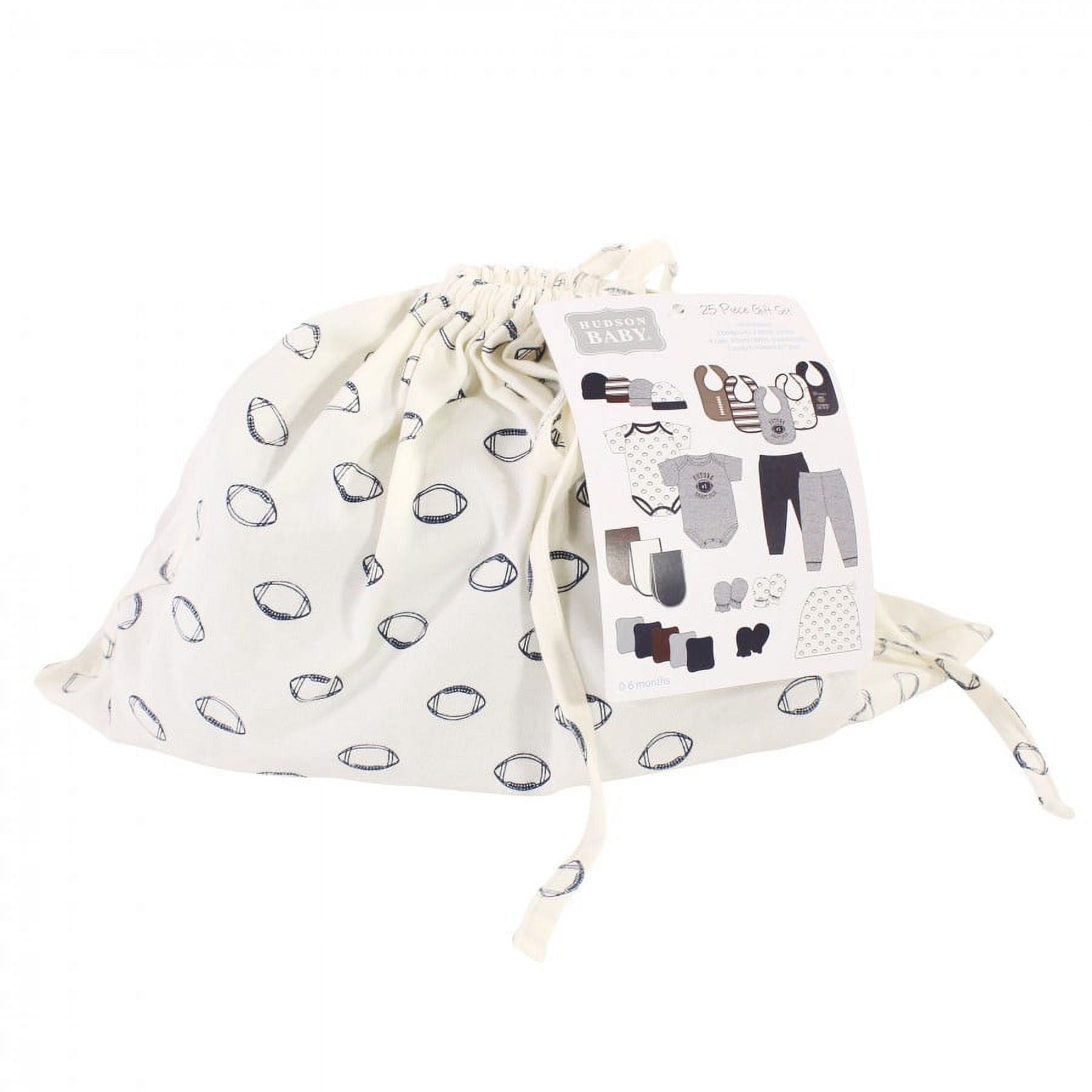 Hudson Baby Shower Gift Sets, 25-Piece, Sizes Newborn-6 Months