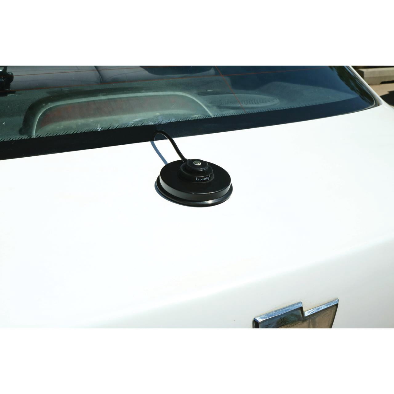 Browning Premium 3-5/8-Inch NMO Magnet Mount with Rubber Boot and Preinstalled SMA-Male Connector, BR-1035-SMA
