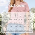 thumbnail image 5 of MORTTIC Women's Dandelion Print V-Neck T-Shirt Casual Short Sleeve Summer Top Stylish & Comfortable Everyday Wear, 5 of 5