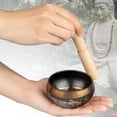thumbnail image 3 of Cuenco tibetano para , atención plena, fácil de , tradicional kusrkot Cuenco tibetano, 3 of 8