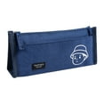thumbnail image 2 of TACOTACO Blue Canvas Pencil Christmas Decor Case With Funny Design For Students And Workers To Organize Stationery Items Conveniently, 2 of 4