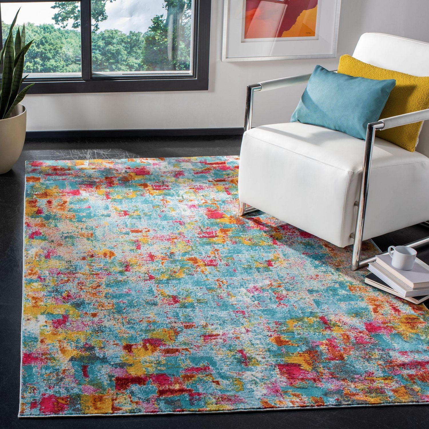 SAFAVIEH Luxor Fedelma Abstract Area Rug