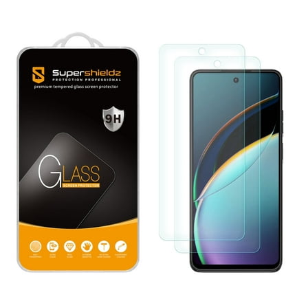(2 Pack) Supershieldz Designed for Motorola Moto G 5G 2024 Tempered Glass Screen Protector, Anti Scratch, Bubble Free