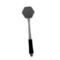 thumbnail image 3 of Cepillo de espalda de silicona para ducha, cepillo corporal de doble cara, portátil para hombres y mujeres, con gancho para colgar, mango largo, gris, 3 of 8