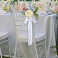 thumbnail image 1 of Silla Back Flower Aisle Back Floral Photo Apropiadas de boda Decoración del pasillo para la decoración del aniversario, 1 of 8