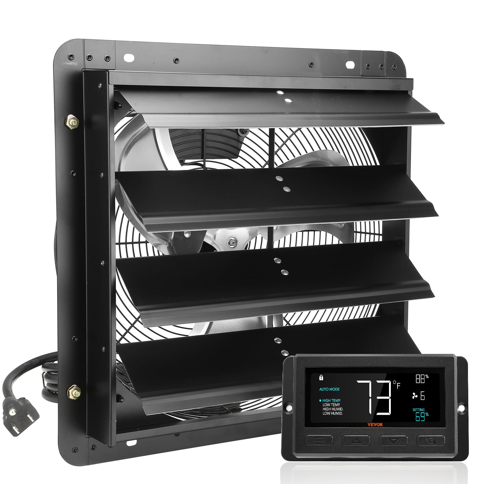 BENTISM Shutter Exhaust Fan Shop Exhaust Fan 16