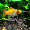 thumbnail image 4 of Adornos de Acuario Ndcxsfigh Barco Artificial Resina Decoración, 4 of 8