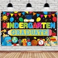 thumbnail image 6 of Bisitoy Kindergarten Graduate Banner, Kindergarten Graduation Backdrop, Preschool Graduation Decorations, Class of 2026 Last Day of Kindergarten Graduation Party Decorations (1), 6 of 6