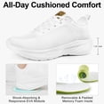 thumbnail image 4 of Ecetana Women's Walking Shoes Lightweight Sneakers Breathable Mesh Running Shoes, 4 of 9