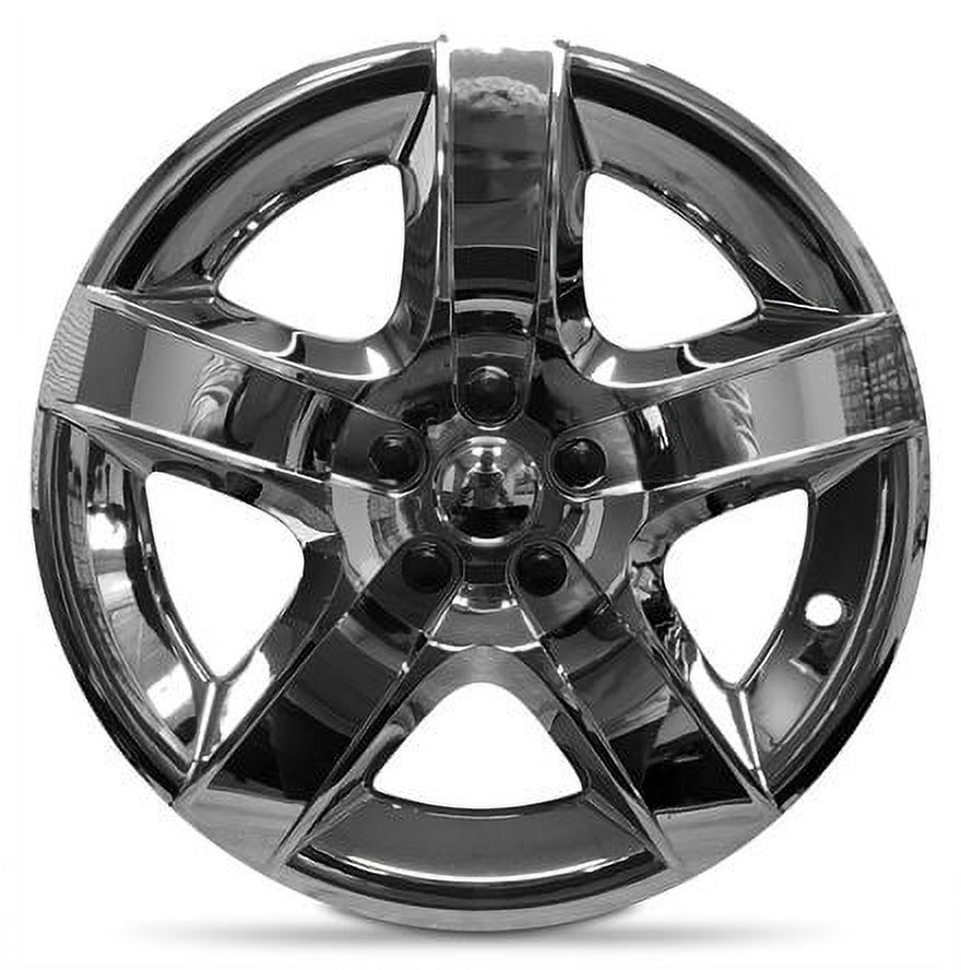 New 17 Inch Hubcaps For 2008-2012 Chevrolet Malibu - Set of 4 Chrome - Wheel Covers