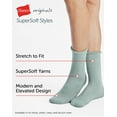 thumbnail image 3 of Crew Socks Pack, 3 Pairs, Originals SuperSoft Crew Socks for Men, Comfort Stretch, 3 of 6