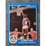 Collectible 1984 Star Albert King #93 New Jersey Nets Basketball Card New Jersey Nets NBA Basketball Trading Card