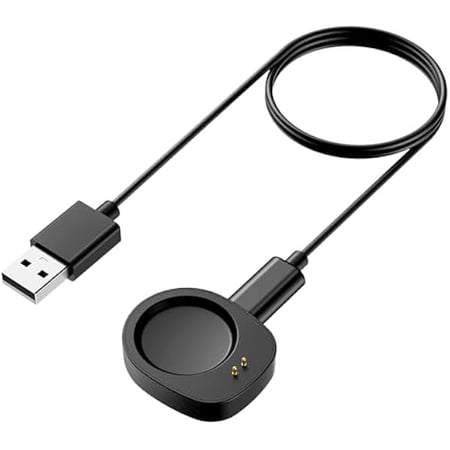 can Dock Charger Compatible with Amazfit T-Rex 3/Balance 2, 3.3ft/1m Magnetic Replacement Charging Stand, Smartwatch Accessories