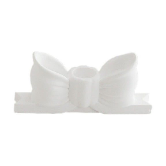 Clearance Candles & Holders under $5,Candle Holder Candy Color Bow Candle Holder Long Candle Candlestick Gypsum Bow Candle Holder For Table Wedding Dinning Table Centerpiece