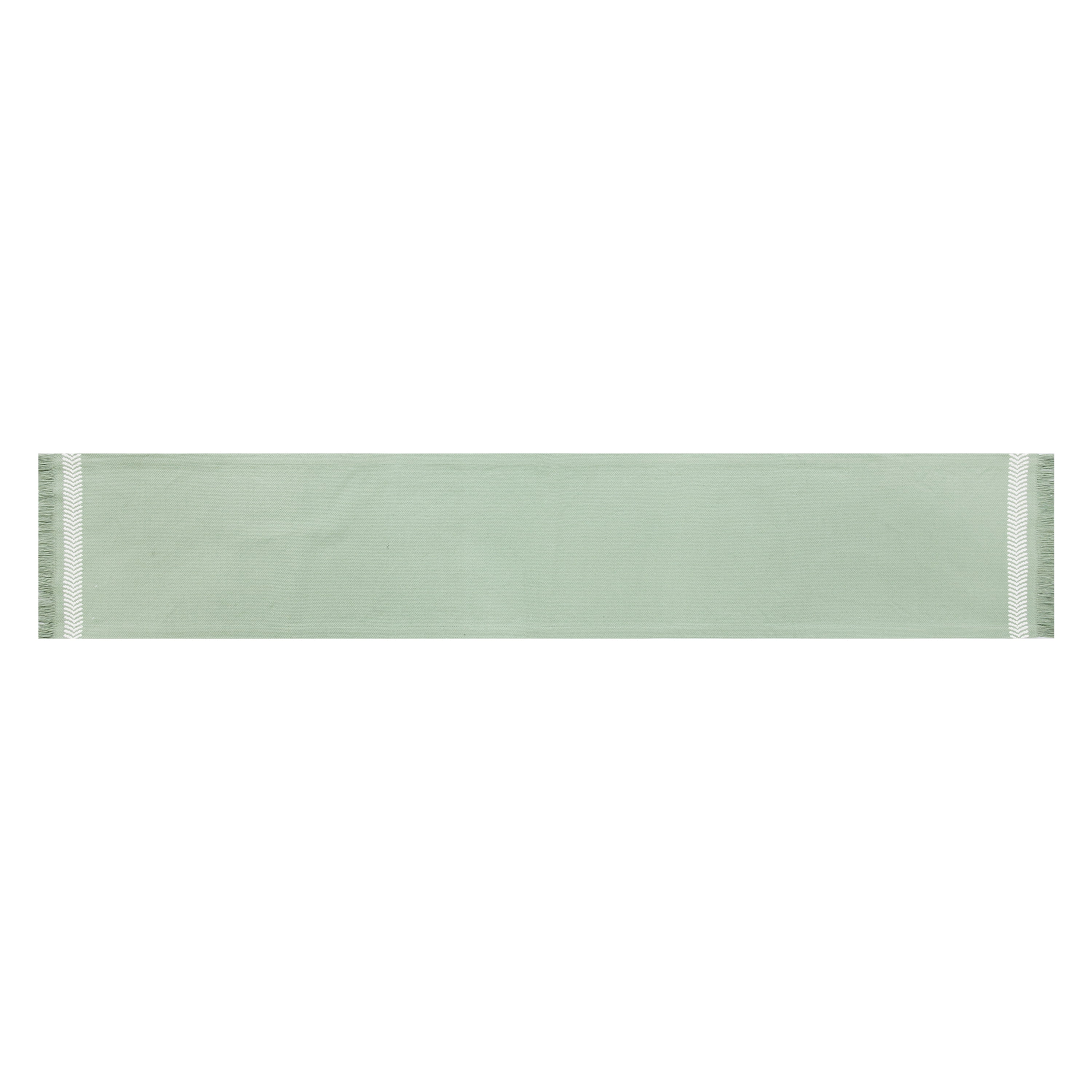 Mainstays 14" x 72" Global Woven Green Cotton Table Runner
