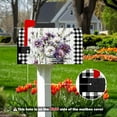 thumbnail image 5 of Pbobriich Daisy Flower Farmhouse Mailbox Cover Magnetic Standard Size,18x21, 5 of 5