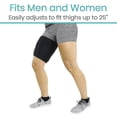 thumbnail image 4 of Thigh B,quad Wrap - Adjable Sleeve (), 4 of 4