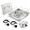 18 in. Square, variant on 12 Inch Fire Piter Ring Kit Diy Round Gas