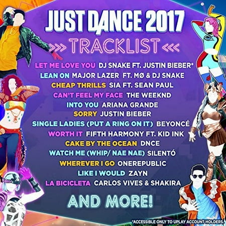 Restored Ubisoft: Just Dance 2017 - Nintendo Wii Wii U (Refurbished)