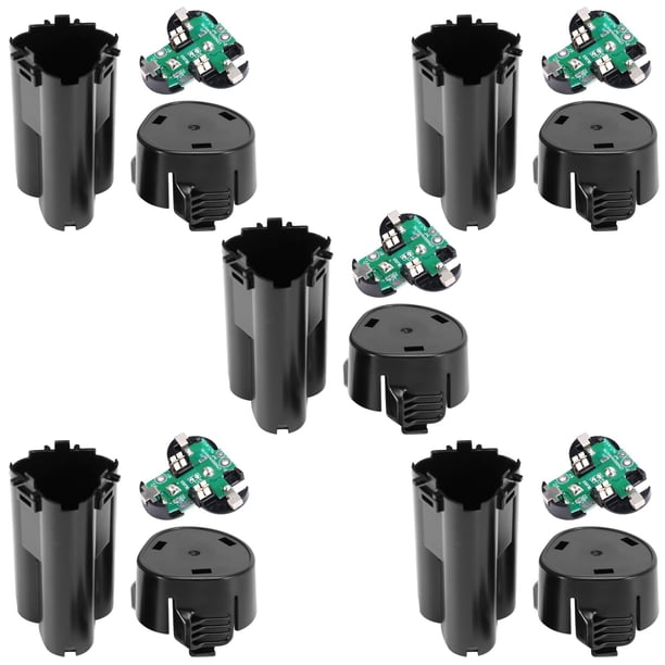 3X Caja de Plástico para Batería de Taladro Eléctrico BL1013 Placa de Circuito PCB para 12V 10,8 V Batería de Iones de Litio BL1013 BL1014