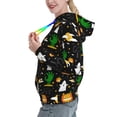 thumbnail image 2 of Wukai Halloween Print Womens Hoodies Fleece Sweatshirts Long Sleeve Sweaters Pullover Fall Outfits Winter Clothes-X-Large, 2 of 7
