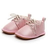 Newborn Infant Baby Girls Boys Solid Crib Shoes Soft Sole Anti-slip Sneakers