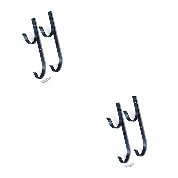 Yuarrent Paquete de 2 colgadores para piscinas, gancho para piscinas, estante de Metal montado en la pared con soporte de carga de aleación de aluminio, 2 piezas 2piezas Yuarrent CBP384493