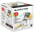 thumbnail image 4 of EUROSTAR 3 Piece 4QT Stainless Steel Multicooker, 4 of 5