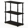 thumbnail image 2 of Furinno Turn-N-Tube Series Hallway, Kitchen Storage 2-Tiers CARB Grade Composite Wood Dimensions: 23.6" W x 11.6" D x 29.6" H Storage Shelves, Holds up to 25 lb Per Shelf, Multicolor, 2 of 2