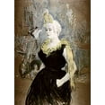 thumbnail image 2 of Toulouse-Lautrec, Henri 19x24 White Modern Wood Framed Museum Art Print Titled - Cha-U-Kao, 2 of 4