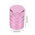 thumbnail image 2 of Tapas de aire para neumáticos cubierta de vástago llanta a prueba de fugas para Auto camión color rosa 4 Uds., 2 of 5