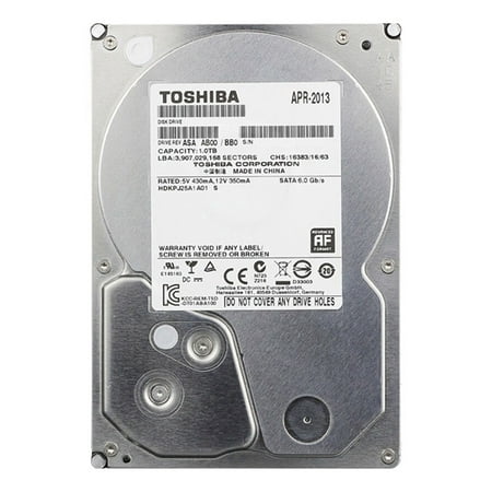 TOSHIBA 1TB Video Surveillance HDD Internal Hard Disk Drive 5700 RPM SATA 6Gb/s 3.5-inch 32MB Cache DT01ABA100V for DVR NVR CCTV Camera Security System