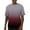 Brown-F, variant on Men'S Gradient T Shirt Short Sleeve Round Neck Tee Summer Tops Purple-J XXXL(XXXL)