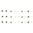 thumbnail image 5 of LABSERRON Elegant Design Golden Circle Dots Paper Garland 1Set for Wedding and Birthday Celebrations, 5 of 8
