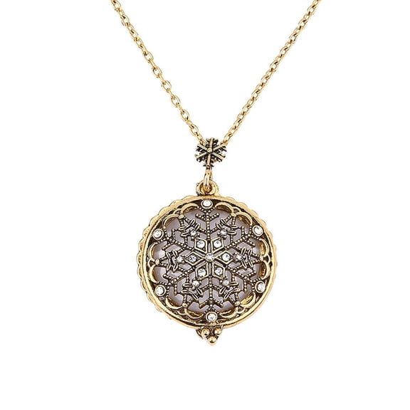 Necklaces & Pendants Magnifier Pendant Necklace Magnify Glass Reeding Decorativ Necklace C