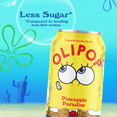 thumbnail image 3 of OLIPOP Prebiotic Soda, SpongeBob Pineapple Paradise, 12 fl oz, 4 pack, Pantry Pack, 3 of 12