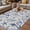 RoyalBlue Linen, variant on Navy Blue Coastal Outdoor Rug for Patio/Deck/Porch, Non-Slip Large Area Rug 3 x 5 Ft, Nautical Ocean Shell Starfish Sea Rustic Indoor Outdoor Rugs Washable Area Rugs, Camping Rug Carpet Runner