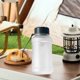 thumbnail image 2 of Hervidor deportivo de 1000 ml, esmerilado, para exteriores, fitness, bebida recta, con cuerda, práctico vaso de plástico, 2 of 6