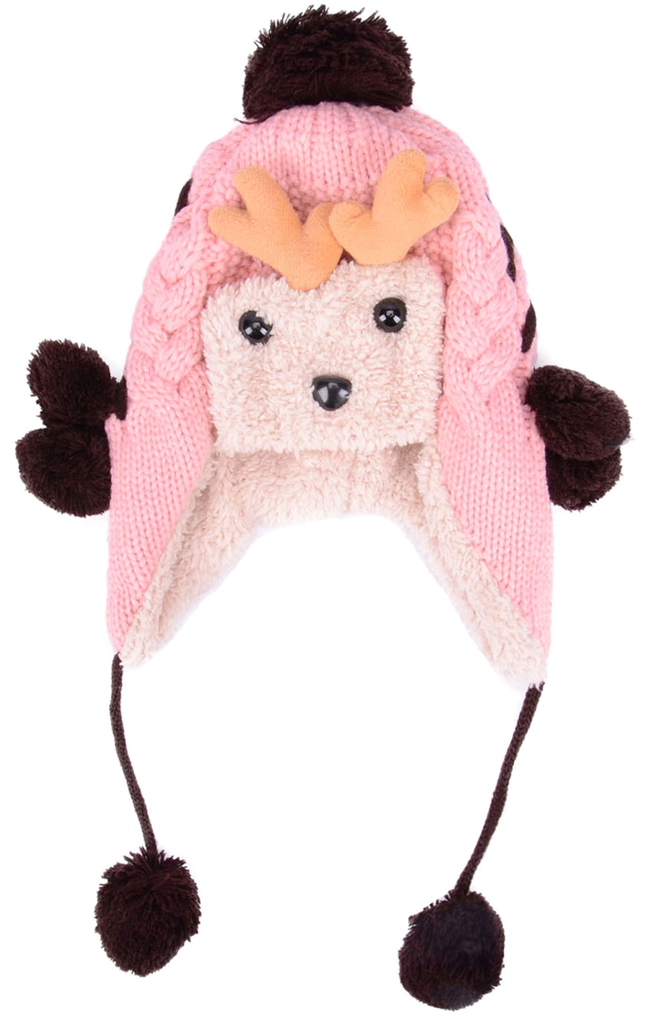 Warm Ear Flaps \u0026 Decorative Cat Face 