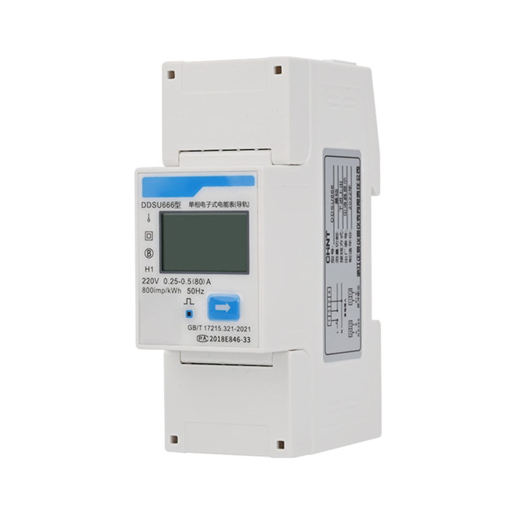 Goodhd Ddsu666 Electricity Meter Single Phase Rail Din Rs485 For Smart Energy Power