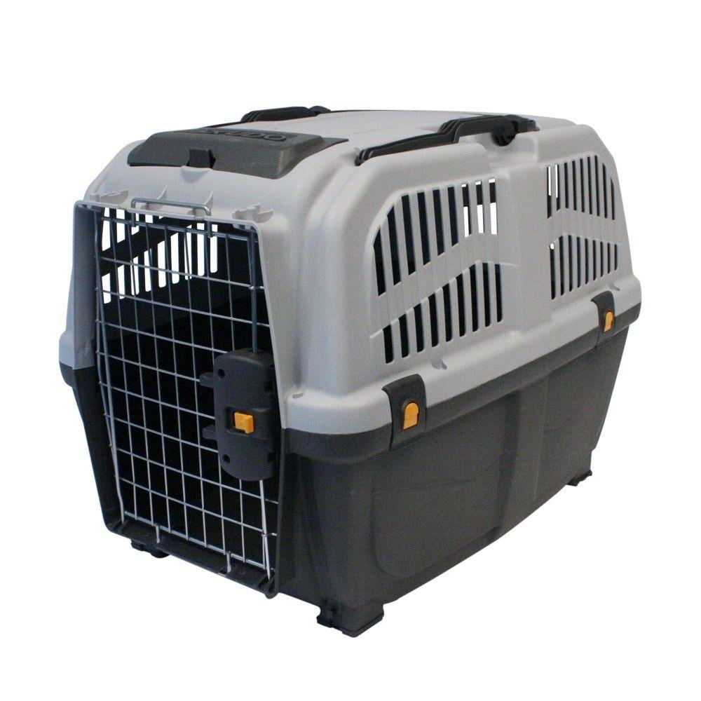 Transportadora para Mascotas Skudo Iata Gris Bodega Aurrera en