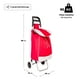 thumbnail image 2 of Carrito Plegable Multifuncional Queen Sense Ideal Para Mandado Supermercado Con Bolsa De Lona Color Rojo, 2 of 6