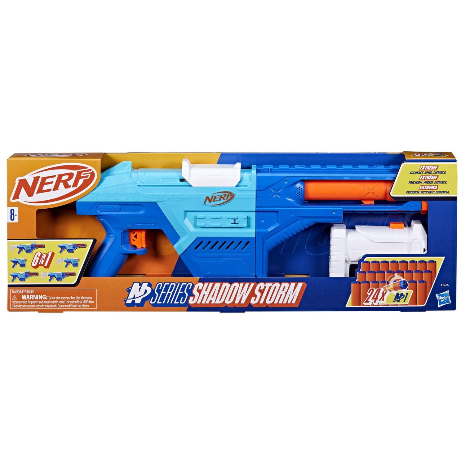 Nerf N Series Shadow Storm Dart Blaster