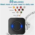 thumbnail image 4 of Wireless Doorbell, 55 Melodies & 5 Volume Levels, IP55 Waterproof Wireless Doorbell, 300 Meter Chime Kit, 4 of 5
