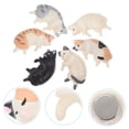thumbnail image 3 of 6pcs Dibujos animados Refrigerador Magnético Cat Theme Iman De Frigorífico PVC Frigorífico Pegatinas, 3 of 5