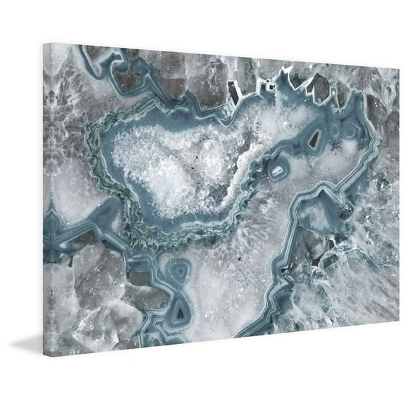 Marmont Hill Ice Layers Canvas Wall Art