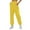 Yellow, variant on Summer Pants for Women’ s Lined Sweatpants Wide Straight Leg Pants Bottom Sweatpants Joggers Workout High Waisted Yoga With Pockets Women Casual Little Womens Petite Pajama for Short Dark Blue M